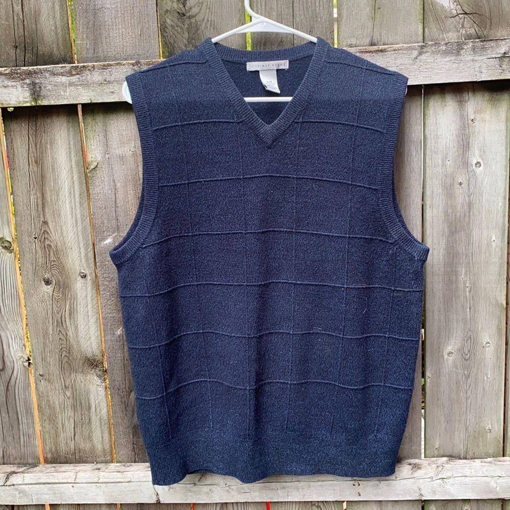 Geoffrey Beene Blue Vest sz. M